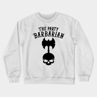 Barbarian Dungeons and Dragons Crewneck Sweatshirt